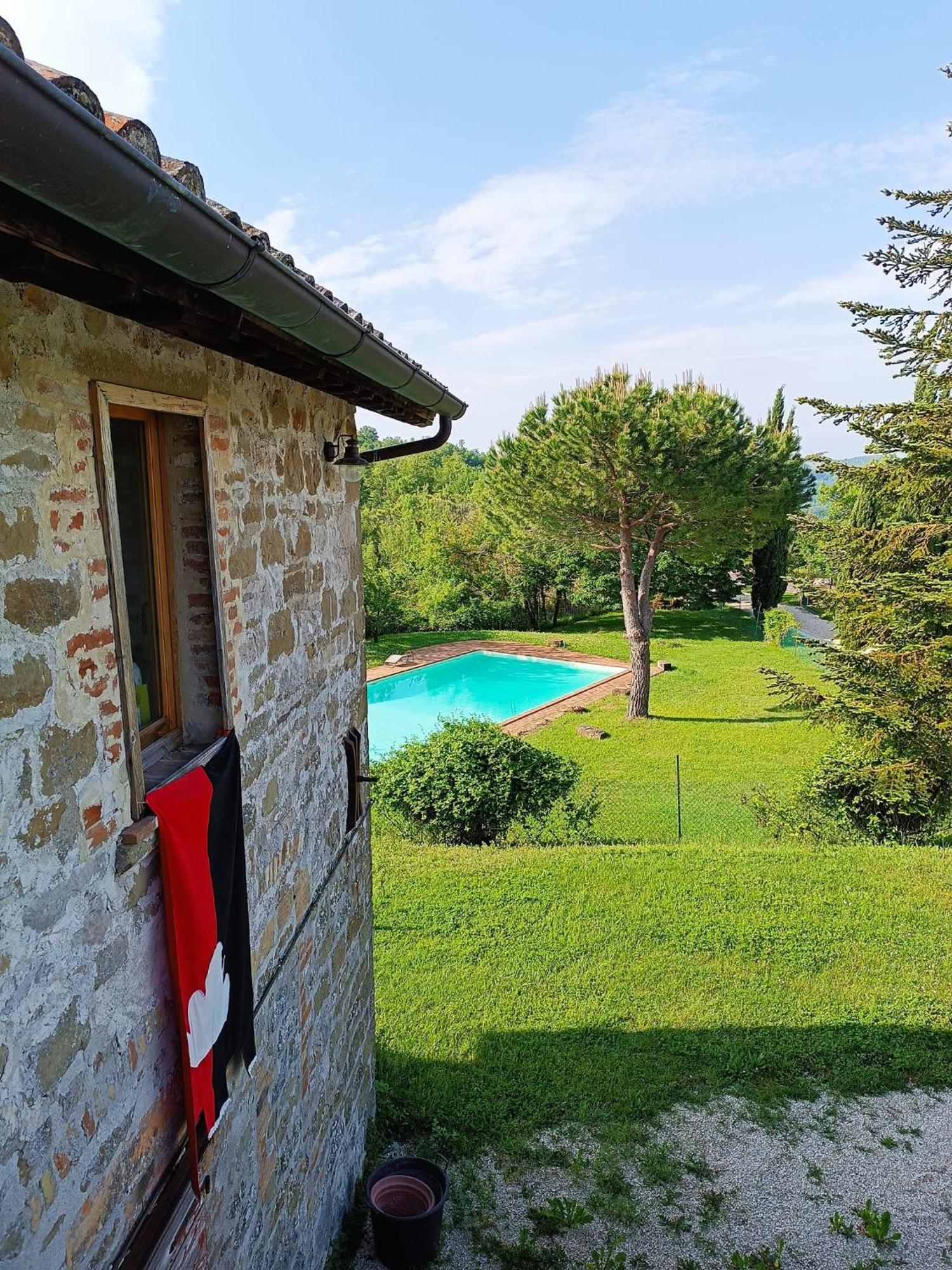 La Brocca Di Valdichiascio Vila Gubbio Exterior foto
