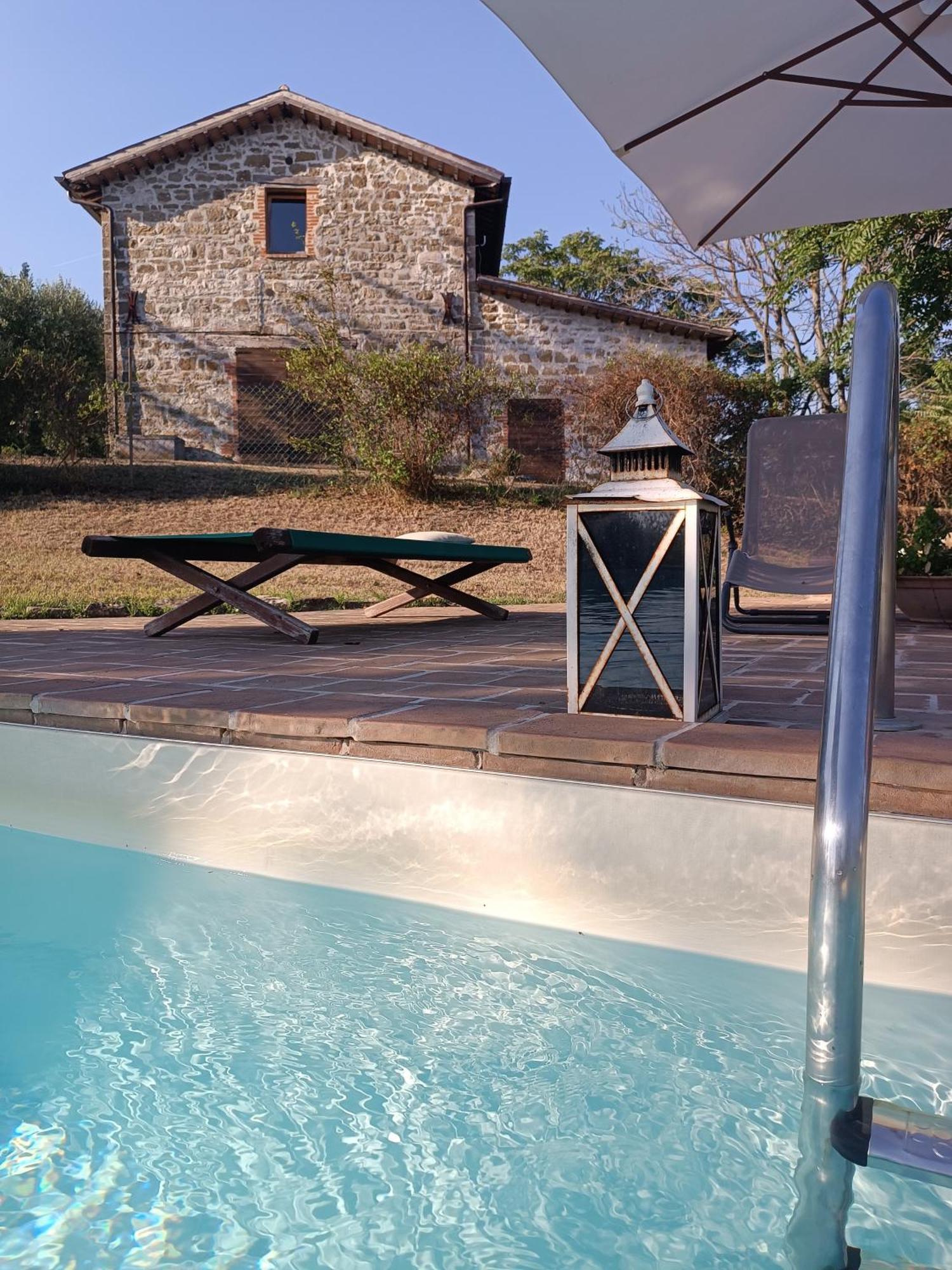 La Brocca Di Valdichiascio Vila Gubbio Exterior foto